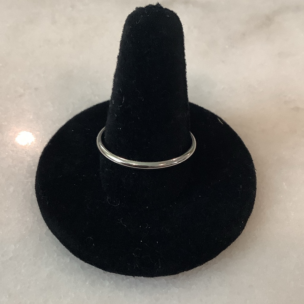 Simple Sterling Silver Band Ring, Brand New